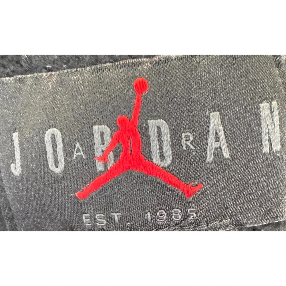 Jordan Hoodie Men's Large‎ Flight Black Jumpman Logo